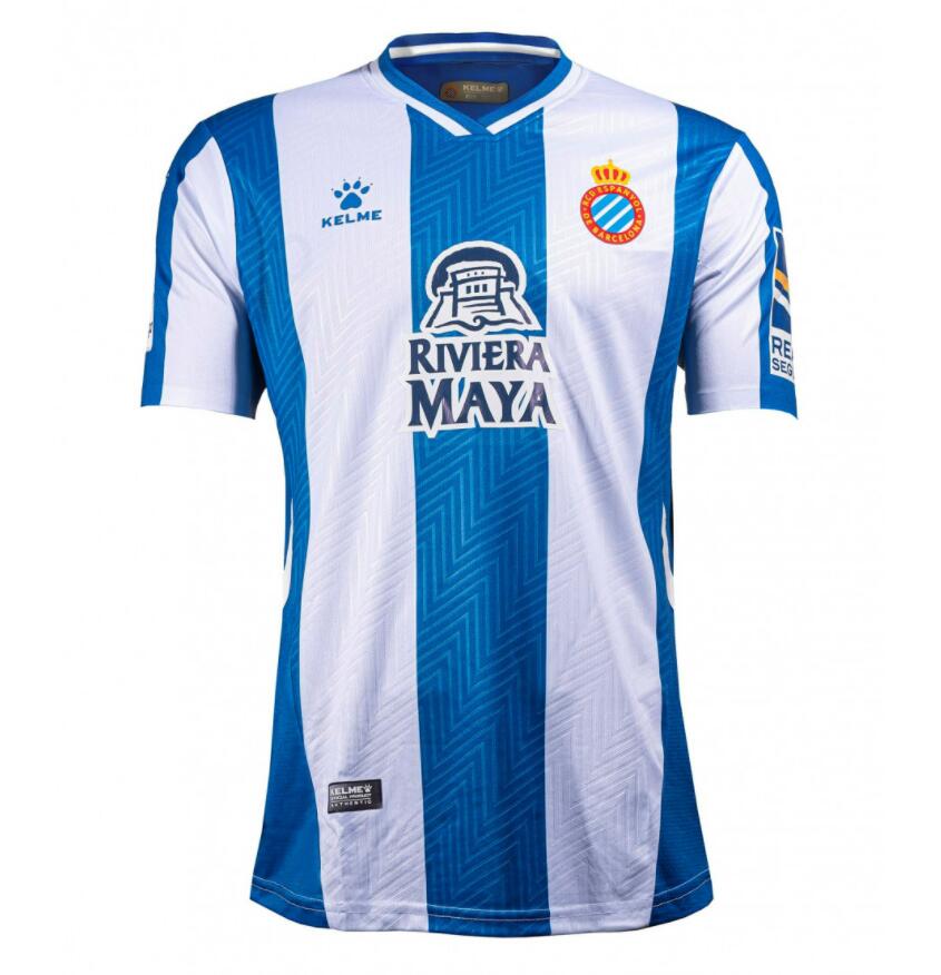 2021/22 RCD Espanyol Home Kit Soccer Jersey